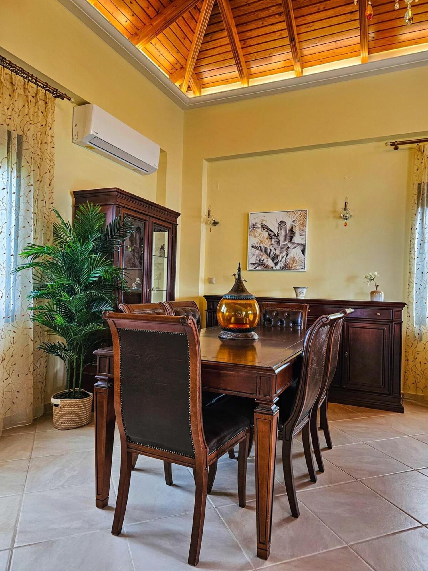 Villa Aitheras With Sea Views And Garden Sternai Exterior photo